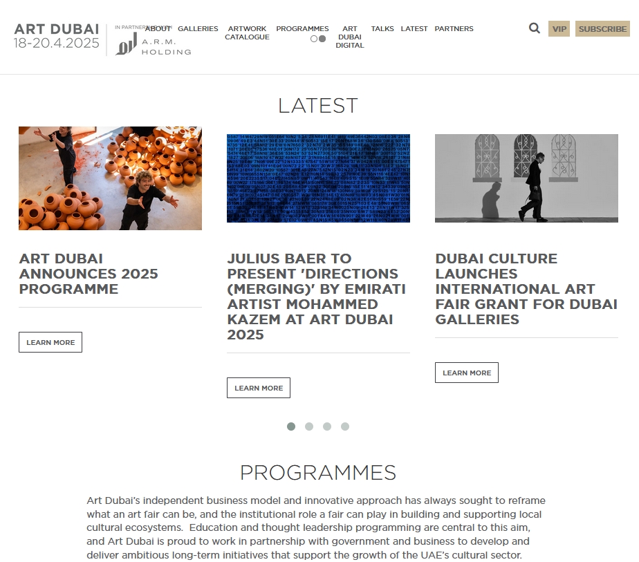 91 galleries at Art Dubai 2022 - March 11 > 13, 2022 @artdubai