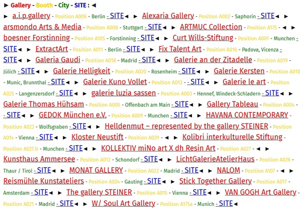 ARTMUC Autumn Munich 2025 GERMANY - 10 > 12 October 2025 @artmuc.kunstmesse