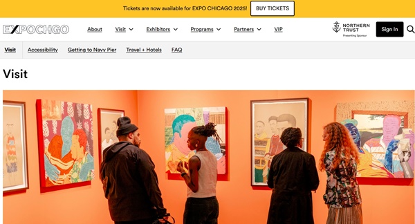 118 galleries at EXPO CHICAGO 2025 - April 24 > 27, 2025 @expochicago