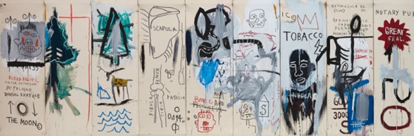 Jean-Michel Basquiat, ‘The Dutch Settlers’, 1982 © Estate of Jean-Michel Basquiat. Licensed by Artestar, New York. Nicola Erni Collection. Photo: Reto Pedrini Photography