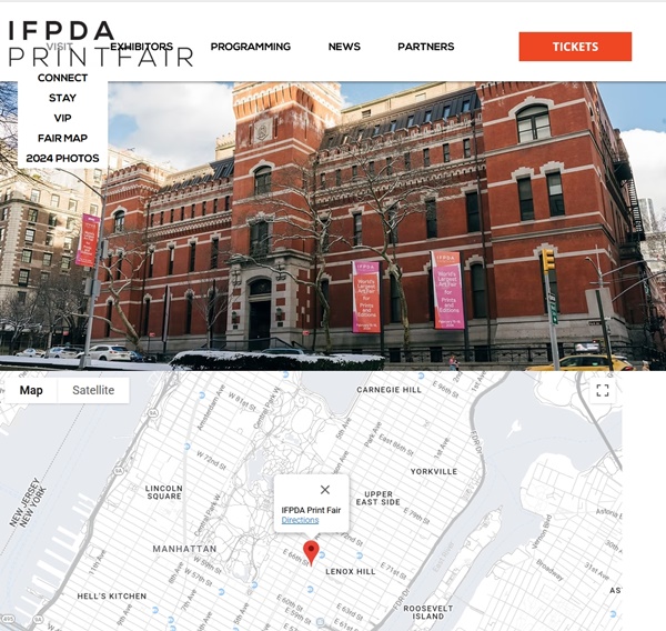 71 galleries at IFPDA Fine Art Print 2025, New York NY U.S.A. March 28 > 30, 2025 @ifpda