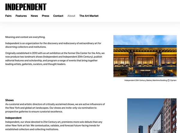 INDEPENDENT NY 2025, New York NY U.S.A. - May 8 > 11, 2025 @Independent_hq