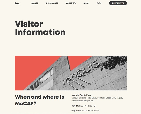 30 galleries at MoCAF 2025 , Makati City Manila. PHILIPPINES - July 11 > 13, 2025 @mocafmanila