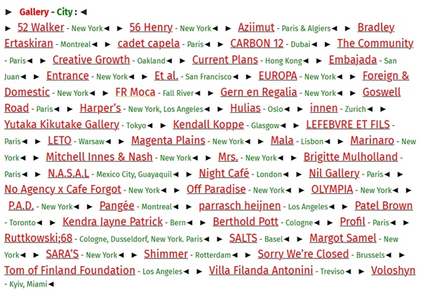 NADA Paris 2025, FRANCE - October 17 > 20, 2025  @newartdealers