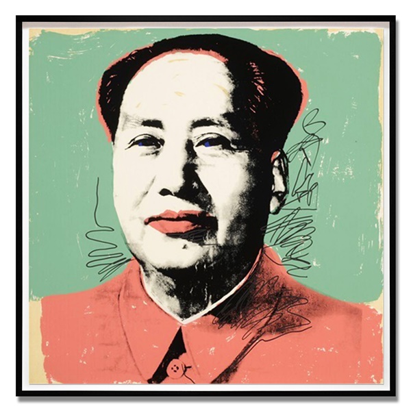 Andy Warhol
Mao (FS.II.95), 1972
Screenprint on Beckett High White paper
36 x 36 in
Edition of 250