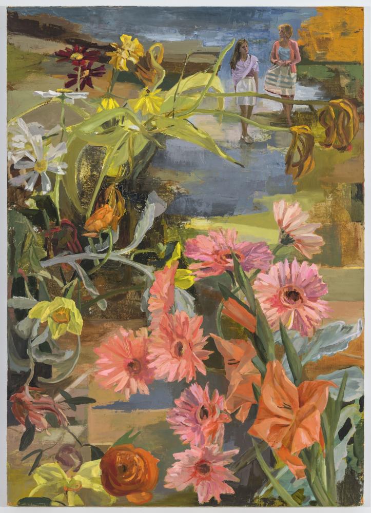 click to enlarge- double click to reduce Vera Iliatova : Imitation, 2017, oil on canvas, 42 x 30 in., $7,000