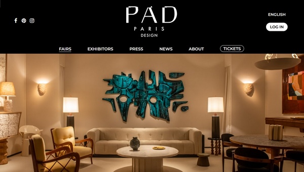75 galleries at PAD Paris 2025, Paris, FRANCE - 2 > 6 April 2025 @paddesignartfair