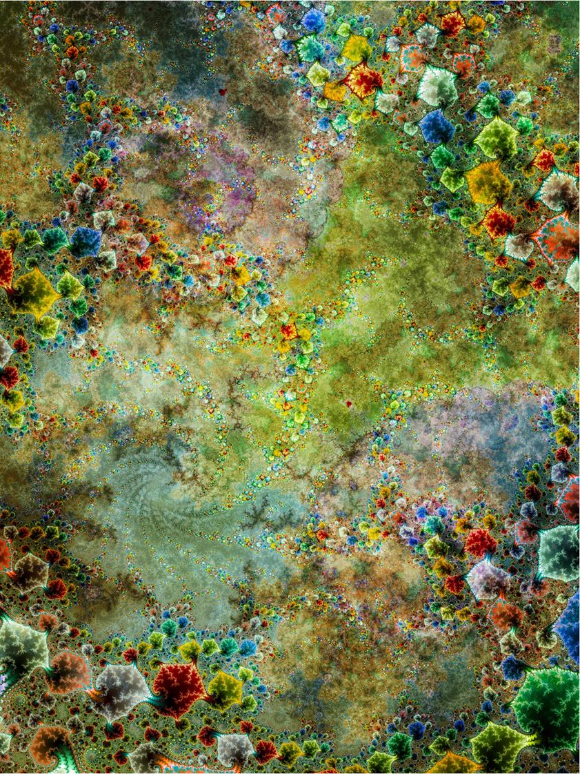 Thomas Ruff, d.o.pe. 10, 2022. Colaris print on velour carpet, 267 x 200 cm. ⓒ Thomas Ruff. Courtesy of the artist & PKM Gallery.