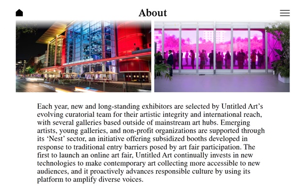 87 galleries at UNTITLED ART Houston 2025, USA - September 19 > 21 2025 @UNTITLEDFAIRS