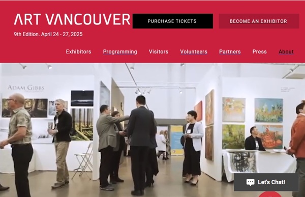 47 exhibitors at Art Vancouver 2025 - April 24 > 27, 2025 @artvancouverofficial