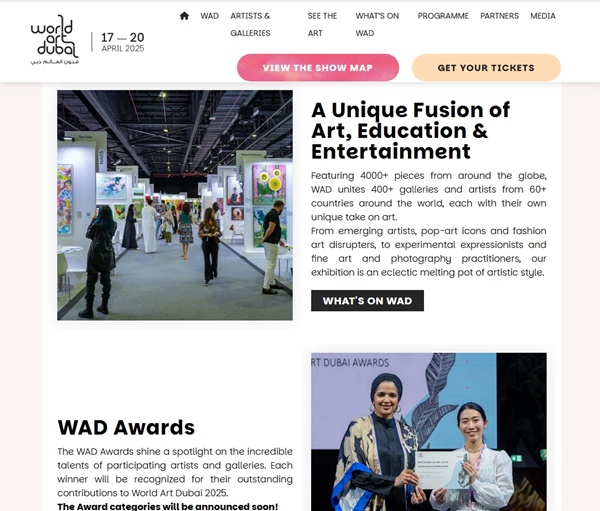 World Art Dubai 2022 - March 11 > 13, 2022 @worldwad