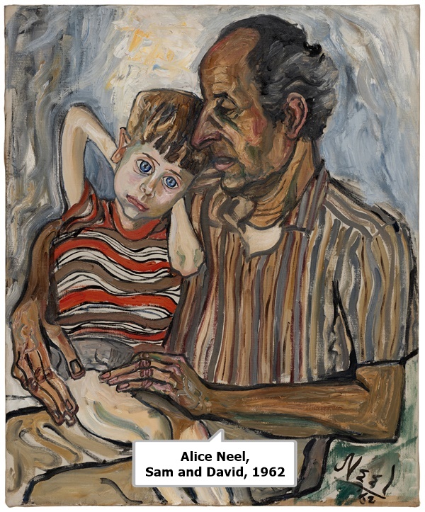 Alice Neel, Sam and David, 1962 