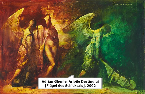 Adrian Ghenie Aripile Destinului [Flügel des Schicksals], 2002

