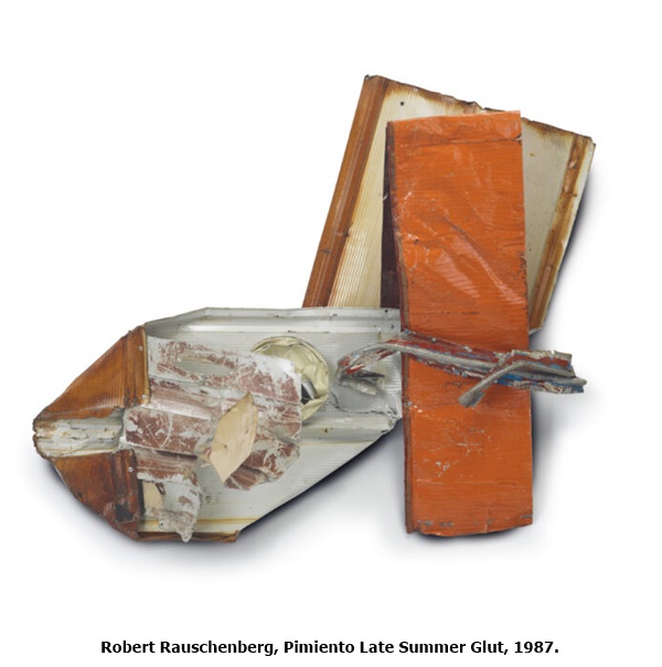 Robert Rauschenberg, Pimiento Late Summer Glut, 1987.