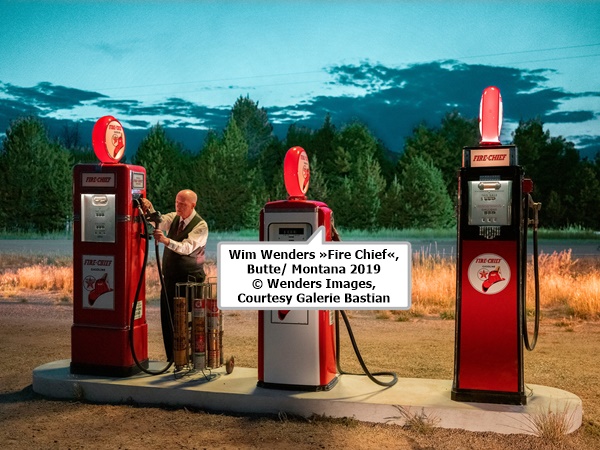 Wim Wenders »Fire Chief«, Butte/ Montana 2019 © Wenders Images, Courtesy Galerie Bastian