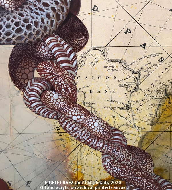 FIRELEI BÁEZ

Untitled (detail), 2020

Oil and acrylic on archival printed canvas