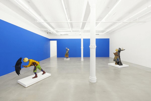 Yinka Shonibare : Earth Kids ,installation view
