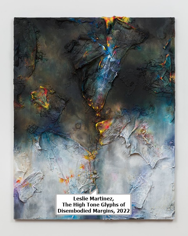 Leslie Martinez, The High Tone Glyphs of Disembodied Margins, 2022