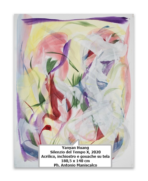 Yanyan Huang
Silenzio del Tempo X, 2020
Acrilico, inchiostro e gouache su tela
180,5 x 140 cm
Ph. Antonio Maniscalco