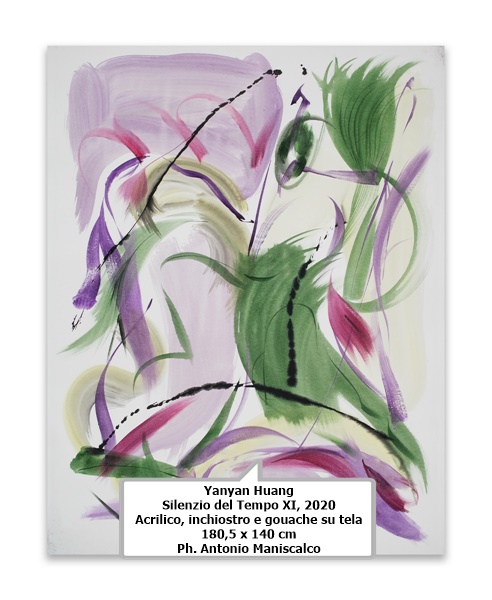 Yanyan Huang
Silenzio del Tempo XI, 2020
Acrilico, inchiostro e gouache su tela
180,5 x 140 cm
Ph. Antonio Maniscalco