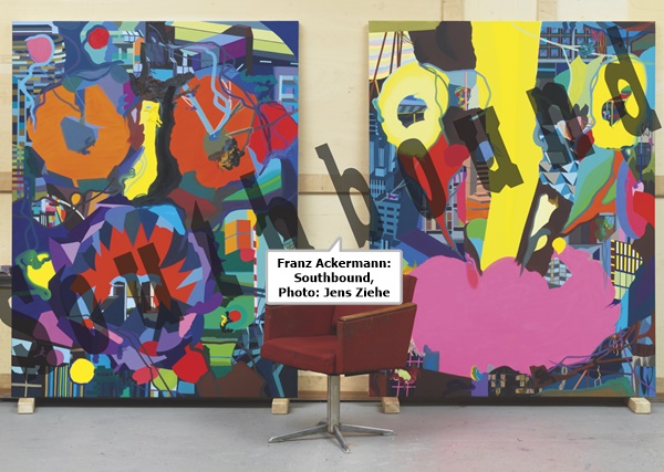 Franz Ackermann: Southbound, Photo: Jens Ziehe

