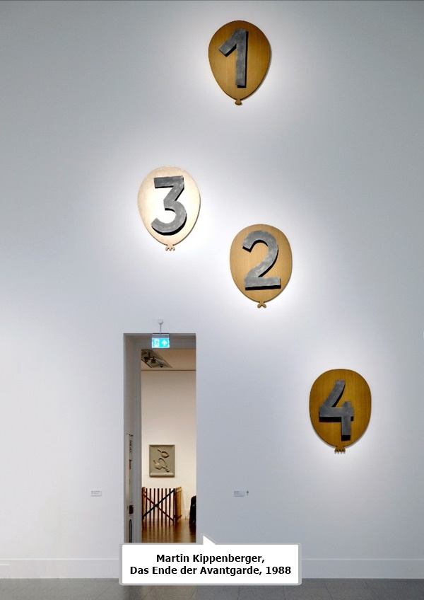 Martin Kippenberger, Das Ende der Avantgarde, 1988