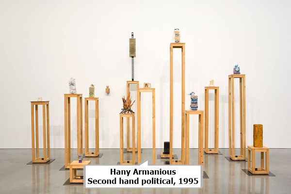 Hany Armanious
Second hand political, 1995