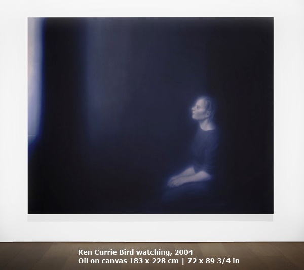 Ken Currie
Bird watching, 2004

Oil on canvas
183 x 228 cm | 72 x 89 3/4 in
