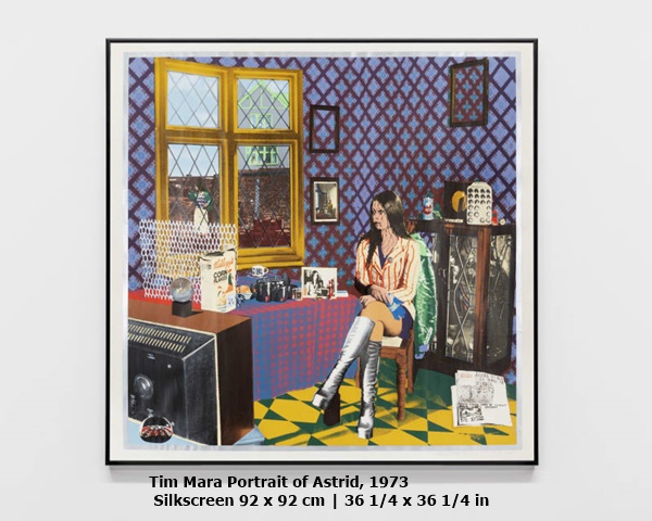 Tim Mara
Portrait of Astrid, 1973
 
Silkscreen
92 x 92 cm | 36 1/4 x 36 1/4 in