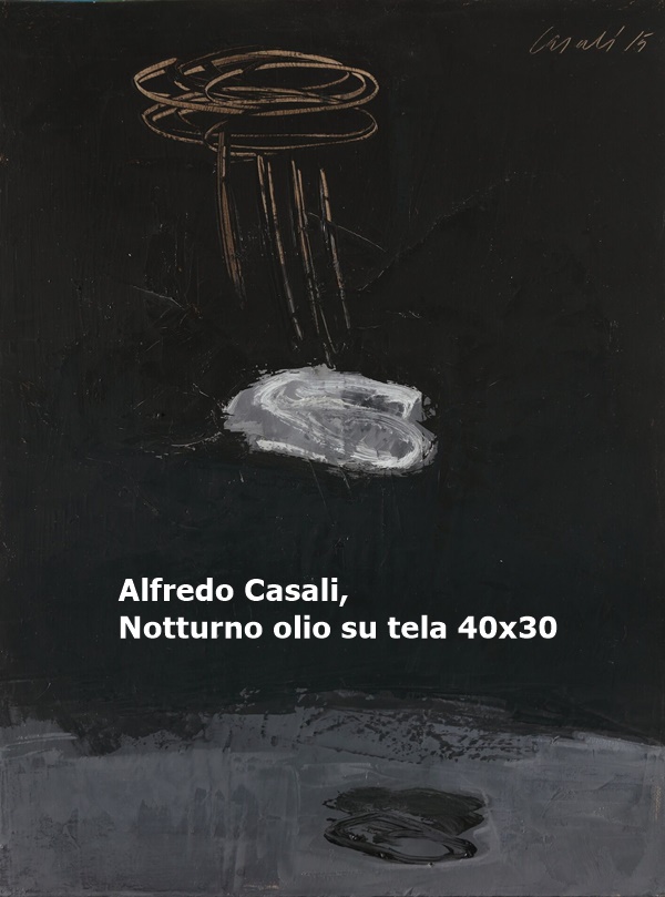 Alfredo Casali, Notturno_olio su tela-40x30