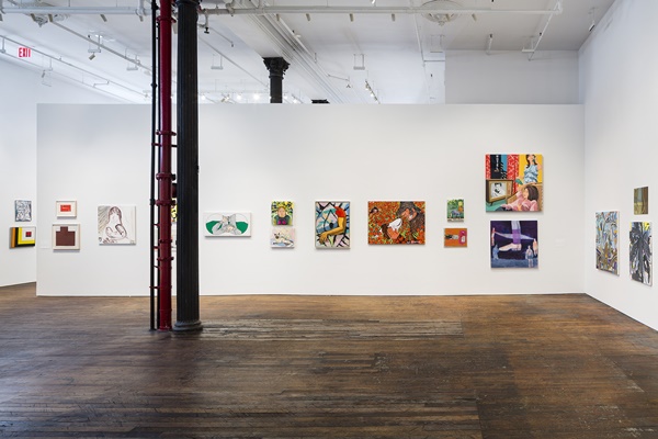 Installation view
