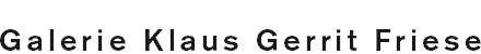 Galerie Klaus Gerrit Friese