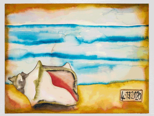 Francesco Clemente : Beauty Without Witness, April 2020