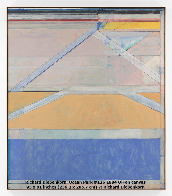 Richard Diebenkorn’s Ocean Park #126 (1984)