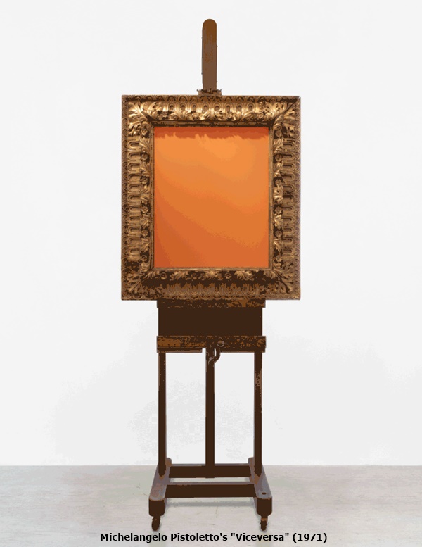 Michelangelo Pistoletto's 'Viceversa' (1971)