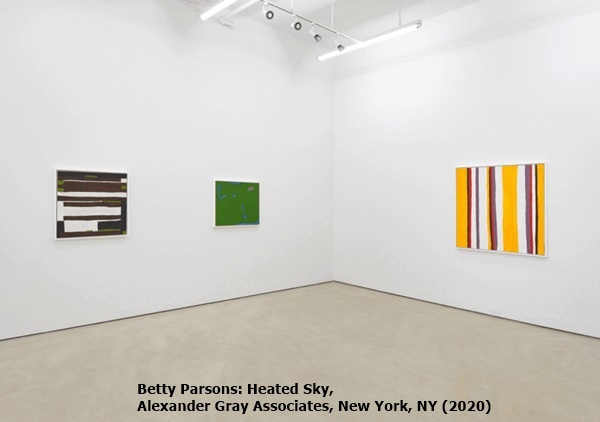 Betty Parsons: Heated Sky, Alexander Gray Associates, New York, NY (2020)