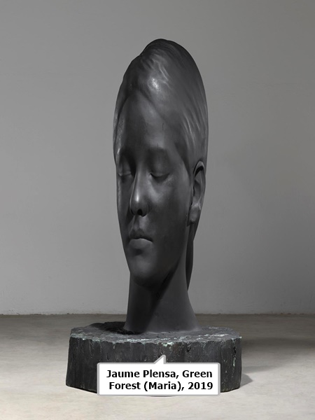 Jaume Plensa, Green Forest (Maria), 2019