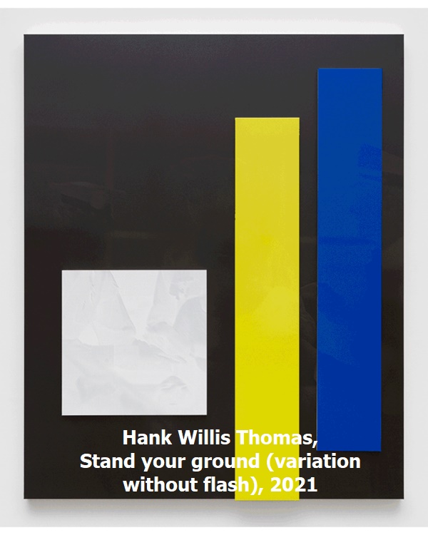 Hank Willis Thomas, Stand your ground (variation without flash), 2021