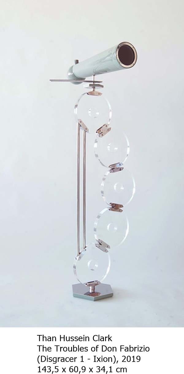 Than Hussein Clark
The Troubles of Don Fabrizio (Disgracer 1 - Ixion), 2019
143,5 x 60,9 x 34,1 cm 