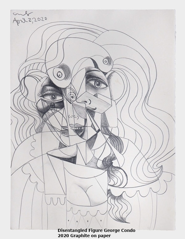 Disentangled Figure George Condo 2020