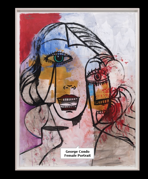 George Condo
Female Portrait
