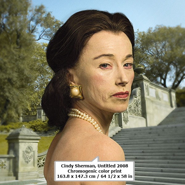 Cindy Sherman
Untitled

2008
Chromogenic color print
163.8 x 147.3 cm / 64 1/2 x 58 in