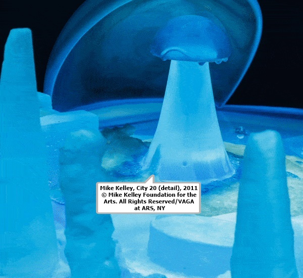 Mike Kelley, City 20 (detail), 2011© Mike Kelley Foundation for the Arts. All Rights Reserved/VAGA at ARS, NY