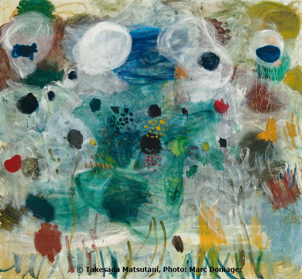  © Takesada Matsutani, Photo: Marc Domage; Poster of 'Zhang Enli. A Room That Can Move

