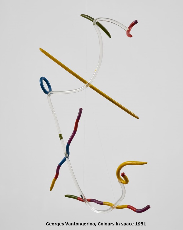 Georges Vantongerloo, Colours in space 1951 