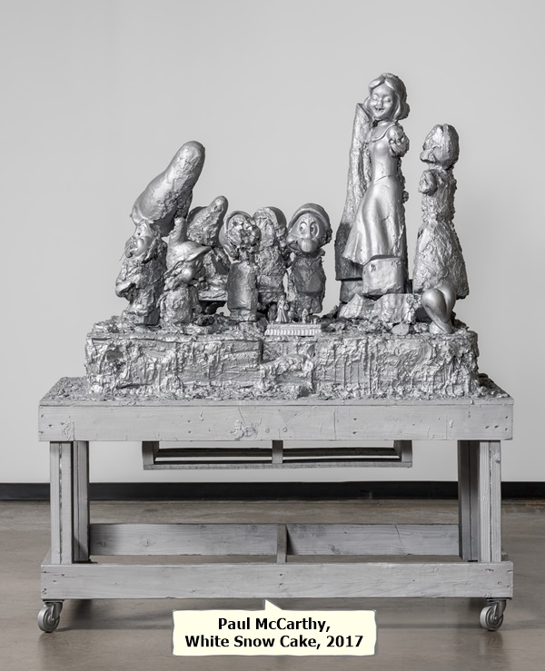 Paul McCarthy, White Snow Cake, 2017


