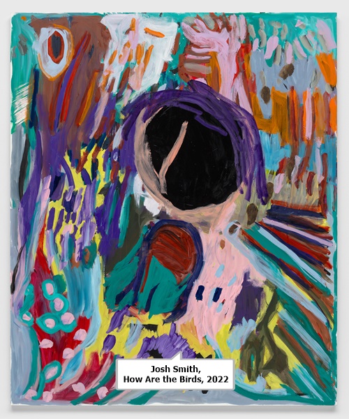 Josh Smith, How Are the Birds, 2022 