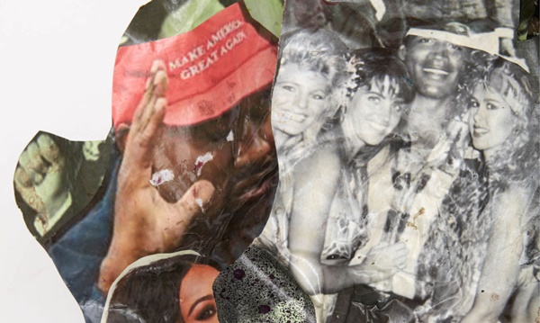 Kandis Williams : A field, work detail, 2020