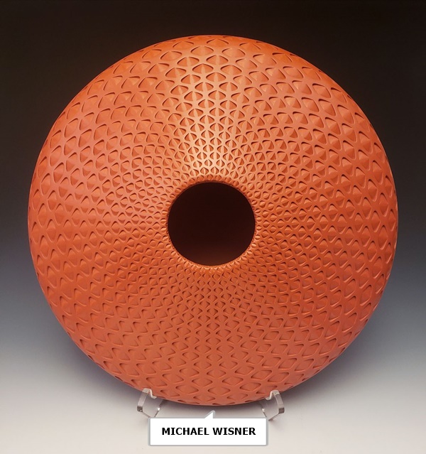 MICHAEL WISNER
Red Oval (44)
Handmade Clay
5 x 15 x 15 inches