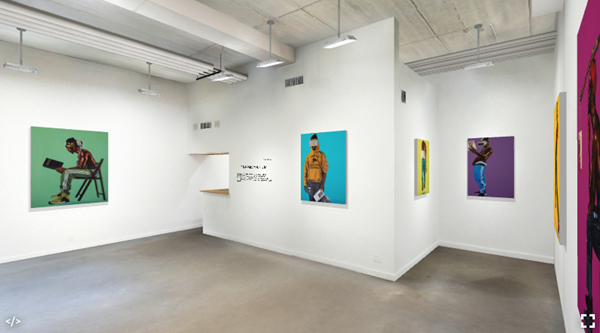 Fahamu Pecou, Installation view
